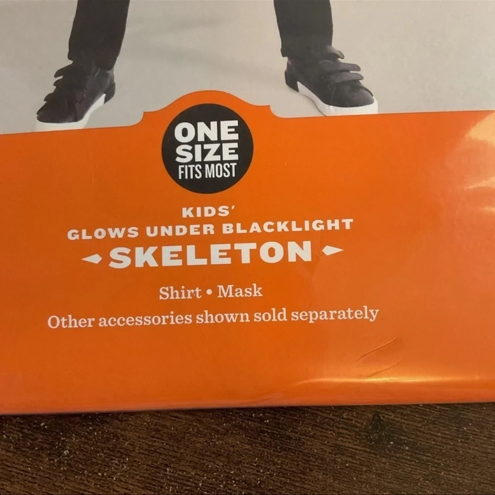 HALLOWEEN 💀Kids Skeleton Zombie Costume - Black & White